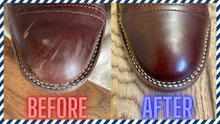 How to UnScuff Your Leather Boots [upl. by Rachel521]