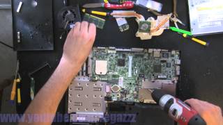 DELL INSPIRON 1501 take apart disassembly howto video nothing left HD [upl. by Rhiana]