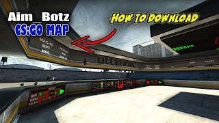 How to download aim training map for CSGO [upl. by Auehsoj720]