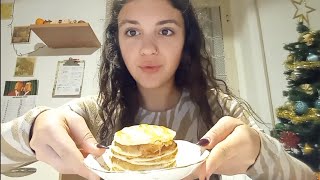 RICETTA PANCAKE PROTEICI 3 INGREDIENTI [upl. by Nance]