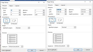 how to change centimeters to inches in word  Change Page Setup Centimeters to Inches in word [upl. by Nsaj]