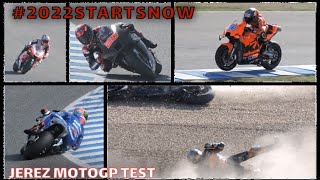 2022 preseason test MotoGP in Jerez Spain [upl. by Anivad]