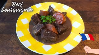 BEEF BOURGUIGNON RECIPE [upl. by Halika]