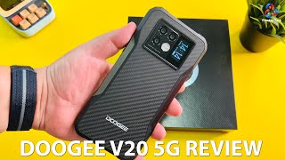 Doogee V20 Review AMOLED  REAR DISPLAY  AWESOME [upl. by Nennerb913]