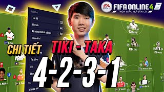 THÀNH HOÀ  CHI TIẾT 4231 TIKITAKA TẠI GAMEPLAY 90 TRONG FIFA ONLINE 4 [upl. by Ettevets744]