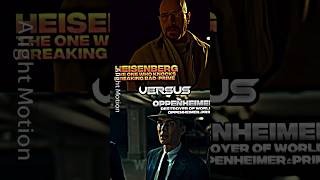 Heisenberg VS Oppenheimer [upl. by Kirt]