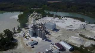 US Silicas frac sand processing facility Rockwood Michigan [upl. by Nahtaj]