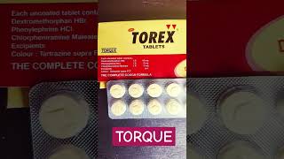 Torex tablet useampside effect anilhealthcare torque [upl. by Zacharie845]