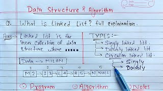 Linked List in Data Structure  Learn Coding [upl. by Ydak504]