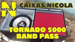 PROJETO DE CAIXA DE GRAVE PARA TORNADO NICOLA JR [upl. by Nicram]