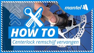 ZO VERVANG JE DE CENTERLOCK REMSCHIJF VAN JE RACEFIETS MTB OF GRAVELBIKE HOWTO [upl. by Nuavahs]