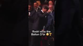 Rodir win in the ballon dor [upl. by Norina]