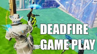 DEADFIRE SKIN GAMEPLAY in Fortnite ZONE WARS [upl. by Anon334]