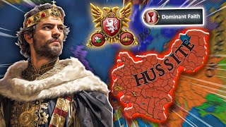 Creating a HUSSITE HRE in EU4 with a THIRD RELIGIOUS LEAGUE [upl. by Ysor355]