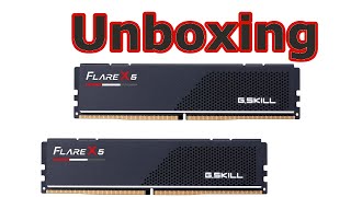 GSKILL Flare X5 Series AMD EXPO DDR5 RAM 32 GB Unboxing Video [upl. by Thisbee450]