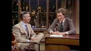 Fred Rogers on Letterman February 17 1982 [upl. by Needan956]