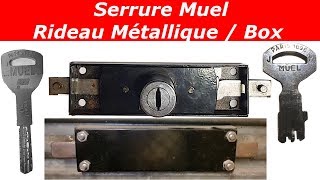 Comment changer une serrure de rideau métallique Muel [upl. by Hasty]