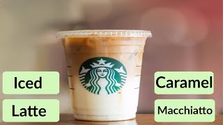 Starbucks Iced Caramel Macchiatto  Alicia Borchardt [upl. by Maitilde]