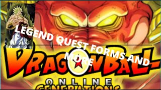 DBOG UPDATES LSSJ FORM  LEGEND QUEST FORMS ft tim [upl. by Aselehc]