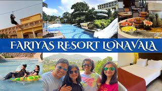 Fariyas Resort Lonavala  Best Water Park Resort  5 Star Stay Room Tour Package  Full Details 6 [upl. by Mcintosh167]