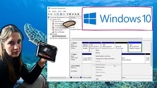 Windows 10 Tutorial  How to Activate New Hard Drives SSD´s HDD´s M2 NVMe not Showing UP [upl. by Eileek]