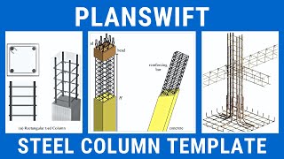 PlanSwift Template  Column  Steel Reinforcement Calculation  Part amp Assemblies  Level 2 [upl. by Marteena737]