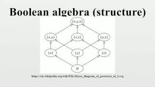 Boolean algebra structure [upl. by Herson501]