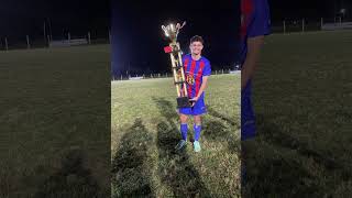 AXEL ARTIGAS CAPITÁN DEL SAN LORENZO CAMPEÓN 2024 CÁTEGORIA SUB 18 [upl. by Schoenfelder585]