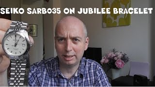 VLOG N 110 Seiko Sarb035 on jubilee bracelet [upl. by Frederico11]