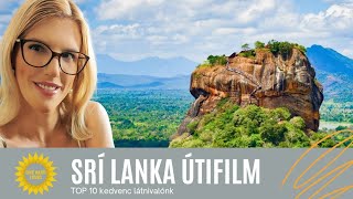 SRÍ LANKA útifilm ☀️ TOP 10 látnivaló dióhéjban [upl. by Akiram]