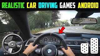 Top 5 Realistic Car Driving Games For Android l Best car driving games on android [upl. by Karen]