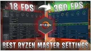 RYZEN MASTER SAFELY Overclock your CPU for Performance [upl. by Lilas]