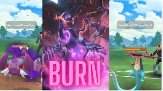 SALAZZLE BURNS THE GREAT LEAGUE in Pokemon Go PvP [upl. by Raphael834]