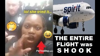 Woman gets Entire Flight Deplaned because she wouldnt Get off DONT LAUGH [upl. by Yduj729]