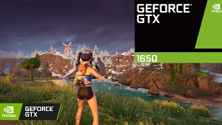 Fortnite on GTX 1650 4GB  1080p Medium Settings [upl. by Elraet554]