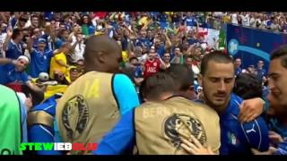 Italia Vs Svezia 1 0 ● Il Goal di Eder ● Euro 2016 ● Sky Sport HD Caressa e Begomi ● HD [upl. by Naruq]