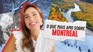 10 coisas que amo sobre Montreal [upl. by Haff]