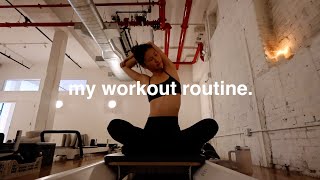 ALONE IN NEW YORK 🖇️ my workout routine [upl. by Webber]