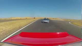 1969 Camaro vs Ferrari 458 Italia on Road Course Lifes Good Racing [upl. by Neelyaj]