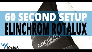 How to setup the Elinchrom Rotalux  60 Second Setup [upl. by Imehon770]