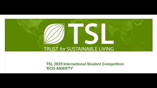 TSL 2025 International Student Competition ECOANXIETY10 Б [upl. by Alyks832]