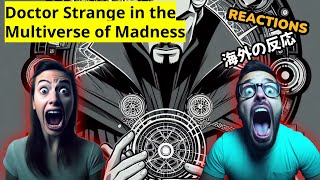 Doctor Strange in the Multiverse of Madness  Official Teaser Reaction Mashup [upl. by Molohs]