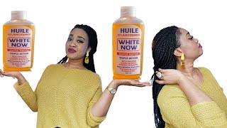 Huile White Now clarifiant hydratant pour la Peau [upl. by Alahsal710]