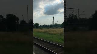 Bahnverkehr in Großenhain cottbusser Bahnhof [upl. by Ahsiemat509]