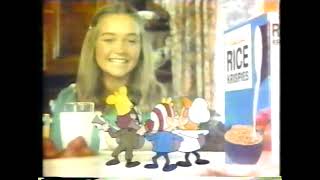 Kelloggs Rice Krispies Cereal Commercial  1979 [upl. by Akinar171]