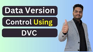 Data Version Control using DVC  DVC in MLOPS  MLOps Basics in Machine Learning [upl. by Anrapa443]