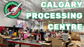 Calgary Processing Centre Part 1  Operation Christmas Child [upl. by Nitnerb]