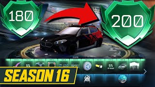 ROCKET PASS SEASON 16 TIERS 180 200 [upl. by Eannej]