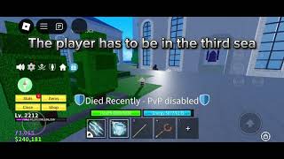 How to get electric claw electricclaw electric bloxfruits [upl. by Naivart]