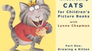 How to illustrate a Picture Book Drawing Cats Part 2  a Cute Kitten [upl. by Eirlav997]